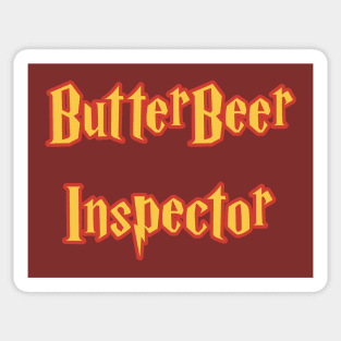 Butterbeer Inspector Sticker